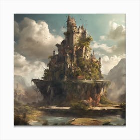 Fantasy Castle 38 Canvas Print