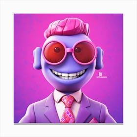 Fortnite Character 1 Canvas Print