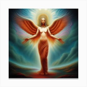 Angel Of The Sun Canvas Print