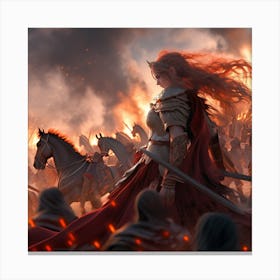 Sparta Warrior Canvas Print