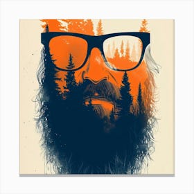 Bearded Man 1 Canvas Print