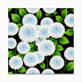 Chrysanthemums 22 Canvas Print