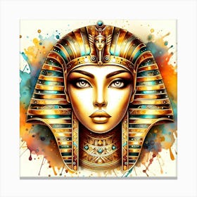 Egyptian Pharaoh 3 Canvas Print