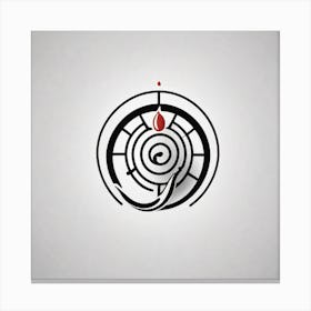 Last Airbender Logo Canvas Print