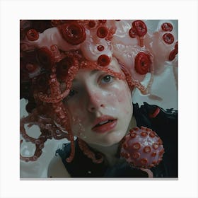 Octopus Head 1 Canvas Print