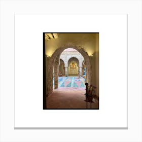 Arched Doorway Canvas Print