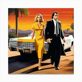 Pulp Fiction Poster 1 Canvas Print