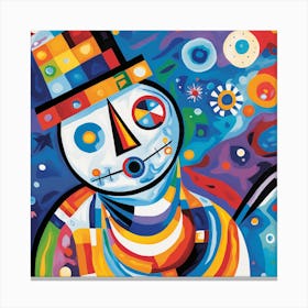 Snowman 9 Canvas Print