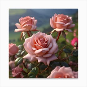 Roses Canvas Print