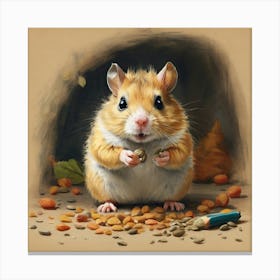 Hamster 14 Canvas Print