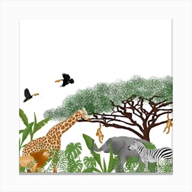 Africa. 1 Canvas Print