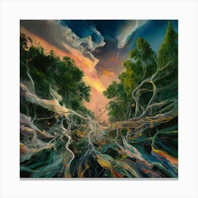 'The Trees' Canvas Print