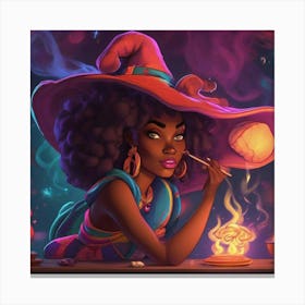 Witches 2 Canvas Print