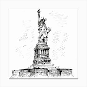 Statue Of Liberty 2 Canvas Print