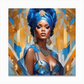 Rihanna 1 Canvas Print