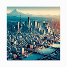 Aerial View Canvas Print