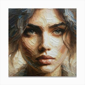 Portrait Of A Woman Canvas Print