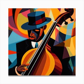 Jazz Musician 68 Canvas Print