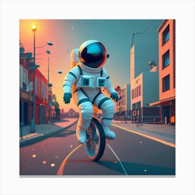 Unicycle Canvas Print