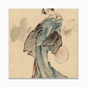 Geisha 6 Canvas Print