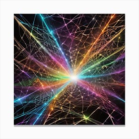 Abstract Space Background 9 Canvas Print