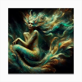 Mermaid 86 Canvas Print
