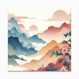 Asian Landscape 23 Canvas Print