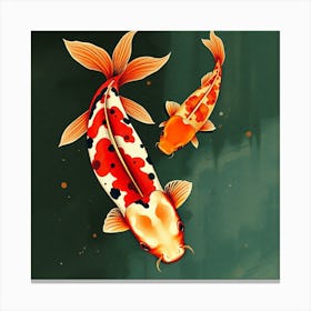 Koi Fish 84 Canvas Print