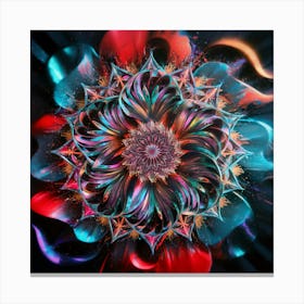 Psychedelic Mandala 5 Canvas Print