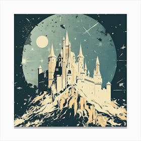 Haunted Castle Canvas Print