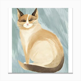 Siamese Cat 1 Canvas Print