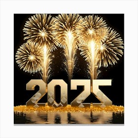 New Year 2025 2 Canvas Print