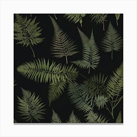 Fern Leaves 5 Canvas Print