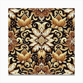 Gold and attractive Canvas Print