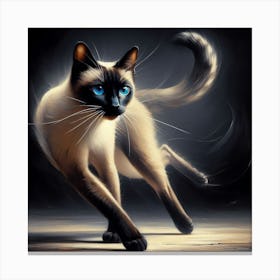 Siamese Cat 1 Canvas Print