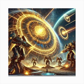 Solar Wardens Solar Shields Canvas Print