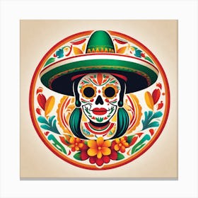 Day Of The Dead 66 Canvas Print