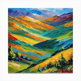 Landscape Painting 165 Canvas Print