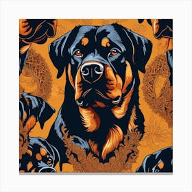 Perro Casero De Ojos Dulces Canvas Print