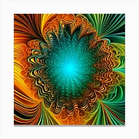 Abstract Hue 2 Canvas Print