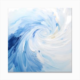 Pristine Pastel Veil Canvas Print