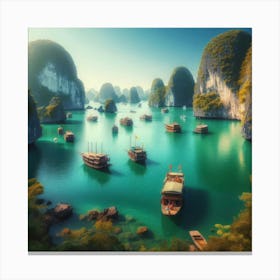 Ha Long Bay Canvas Print