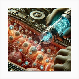 New Advanced Medical Nanotech Canvas Print