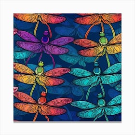 Dragonflies 1 Canvas Print