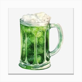 St Patrick'S Day Beer 15 Canvas Print
