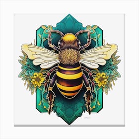 Bee a Queen Bee Canvas Print