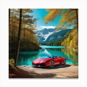 Lamborghini 91 Canvas Print