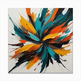 Abstract Painting Canvas Print