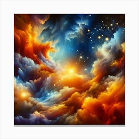 Clouds In The Sky Canvas Print