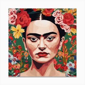 Frida Kahlo 4 Canvas Print